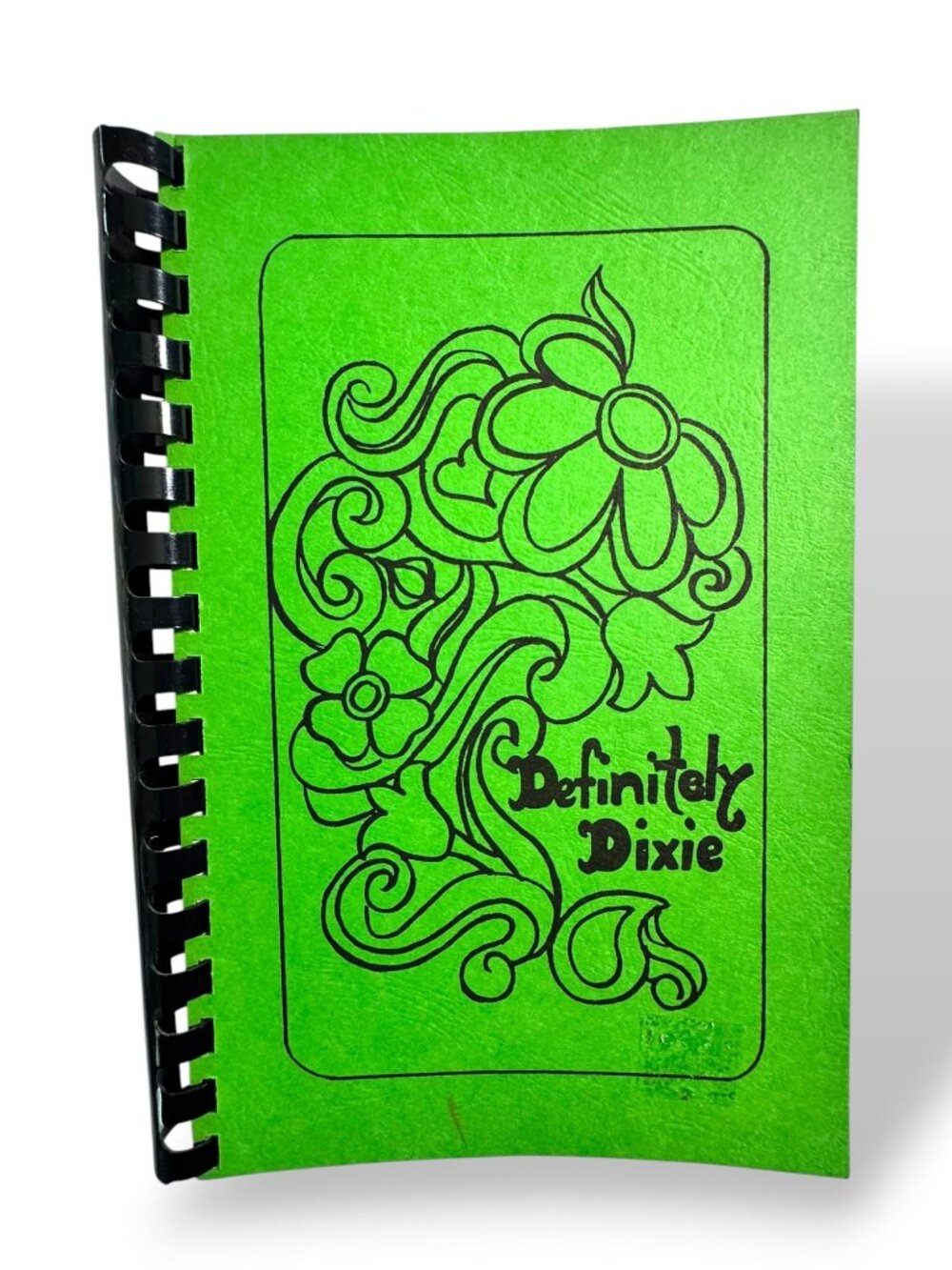 Definitely Dixie By Dixie Kingston Vintage Spiral Cookbook - Vintage 1980s